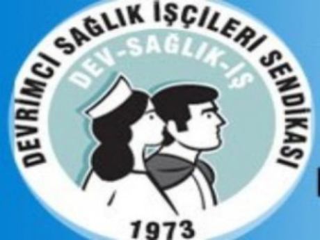 Dev Sağlık-İş üyelerinden bakanlık önünde eylem