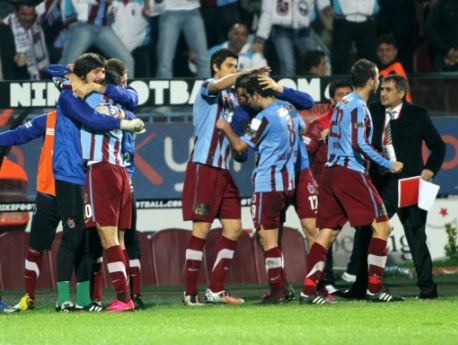 Trabzonspor'da 'liderlik' bereketi