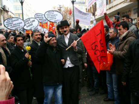 İzmir'de protesto