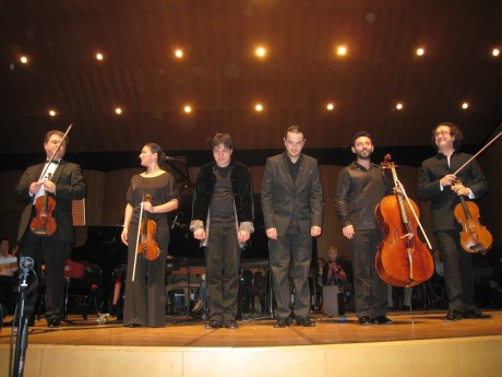 Fazıl Say sekiz arkadaşıyla beraber CRR'de konser verdi