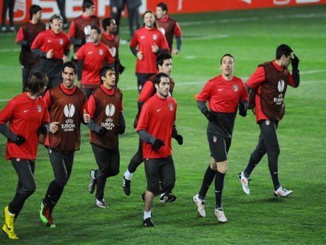 Atletico Madrid İstanbul'da (24.02.2010)