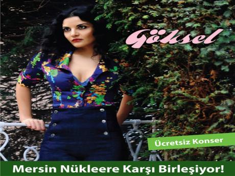 Göksel'den nükleer karşıtı konser