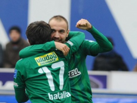 Bursaspor 3 puana odaklandı (30.03.2010)