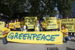 Greenpeace'den Sinop'ta eylem