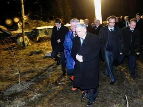 Kaczynski'nin naaşı Varşova'da