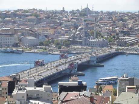 Galata köprüsü 15 Nisan'da kapalı