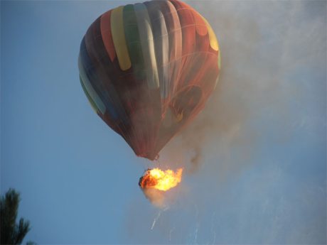 Balon kazası: 2 ölü