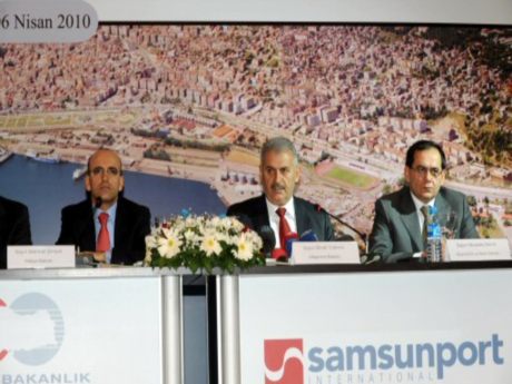 Samsun limanı Samsunport'a devredildi