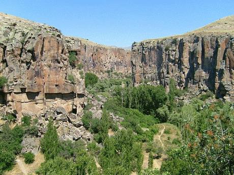 Ihlara Vadisi'nde ziyaretçi sayısı azaldı