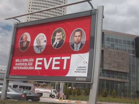 Başkentte 'korsan evet'