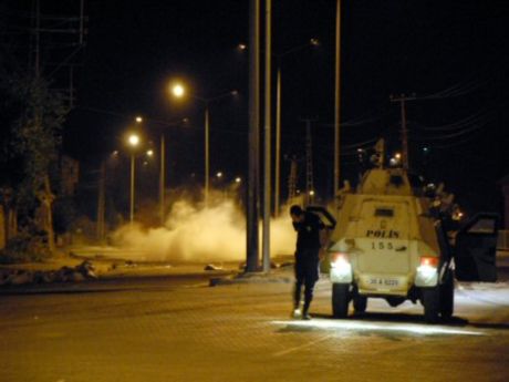 Nusaybin'de izinsiz gösteri (16.07.2010)