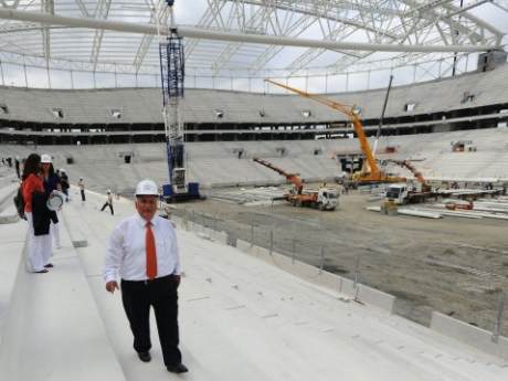 Türk Telekom Arena Stadı 29 Ekim'e hazırlanıyor