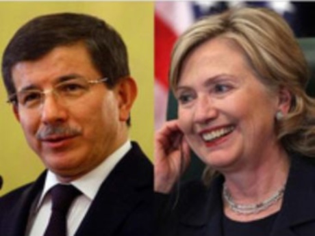 Dışişleri Bakanı Davutoğlu, Clinton ile görüştü