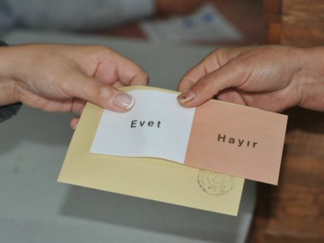 Evet % 58, Hayır % 42