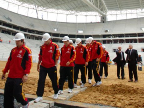 Aslan Arena'ya ayak bastı