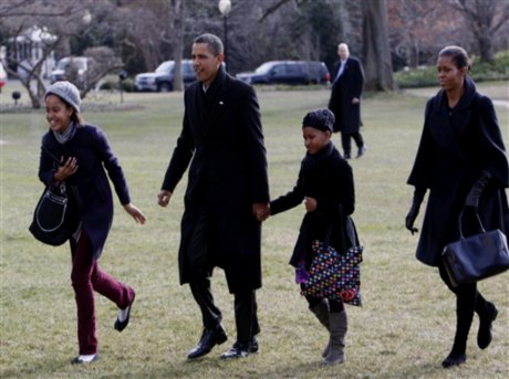 Obamalar hediyeye boğuldu