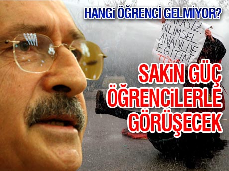 Öğrenciler Kılıçdaroğlu'na gidiyor