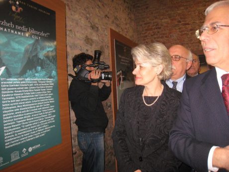 UNESCO Başkanı Irina Bokova İstanbul'a geldi