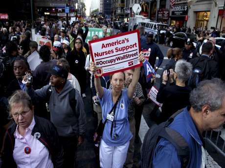 New York'ta Wall Street gösterileri devam ediyor