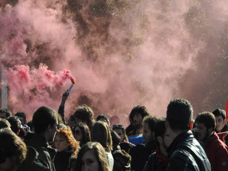 Milano sokakları karıştı