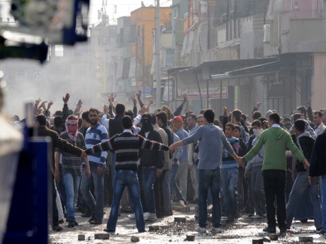 Hakkari'de izinsiz gösteri (17.12.2011)