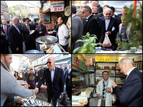 Biden'dan Samatya ziyareti