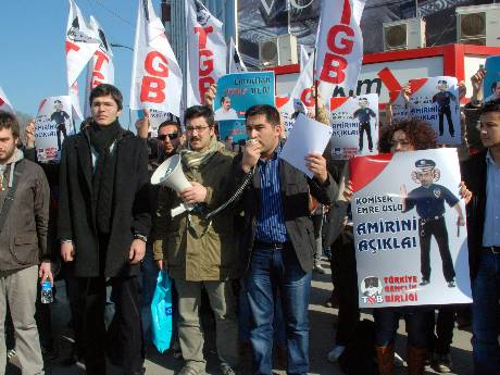 TGB, Taraf yazarını protesto etti