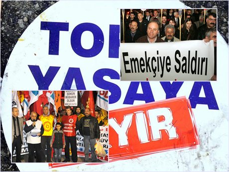 Emekçilerin protestoları sürüyor