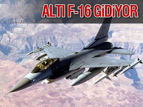 F-16'lar Libya yolcusu