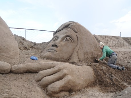 5. Uluslararası Antalya Kum Heykel Festivali başlıyor