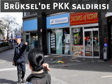 PKK'liler Türk dönercisine saldırdı