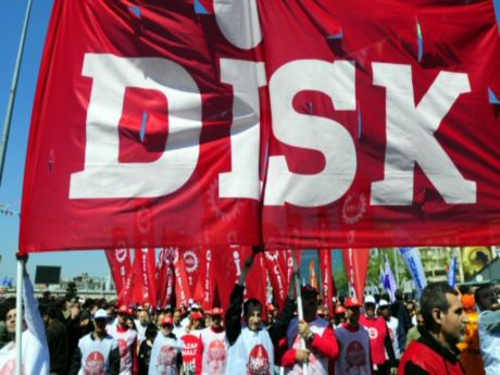 Disk'ten 1 Mayıs'a hazırlık yürüyüşü