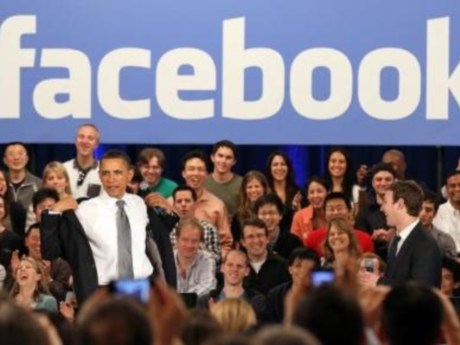 Obama Facebook'ta