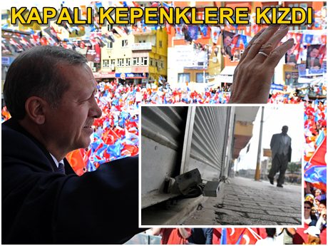 Erdoğan: Zorla kapattırıldı