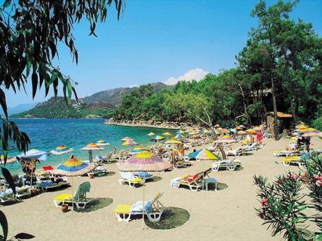 Marmaris'te plaj krizi