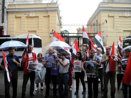 Suriyelilerden Rusya'ya mektup