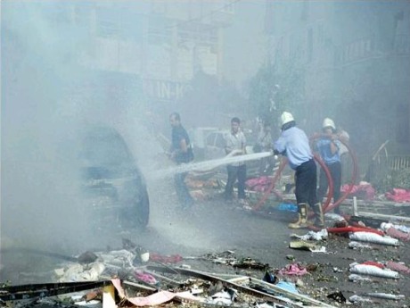 LPG tankı patladı: 1 ölü, 21 yaralı