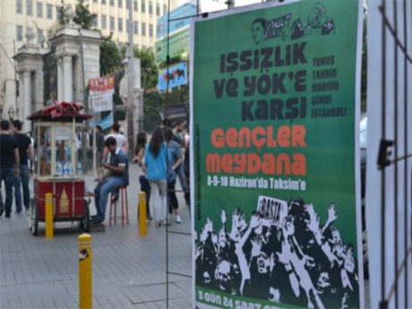 Gençler Taksim'e çıkıyor!