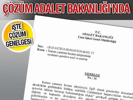 Vekillere tahliye yolu açık