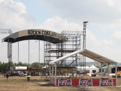 Rock'n Coke Festivali için müzik kasabası hazır