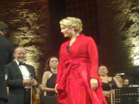 Festival'in gala konserinde Elina Garanca vardı