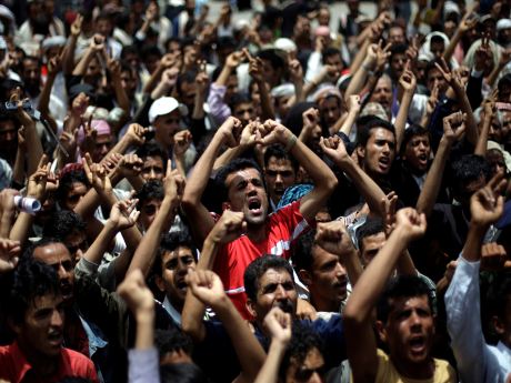 Yemen'de elektrik protestosu