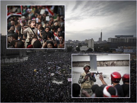 Bu kez çocuklar Tahrir'deydi