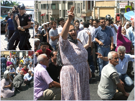 Operasyon protestosunda 9 gözaltı