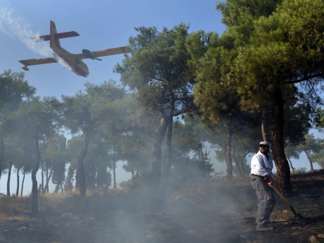 Komşu, orman yangınlarıyla boğuşuyor (26.08.2011)