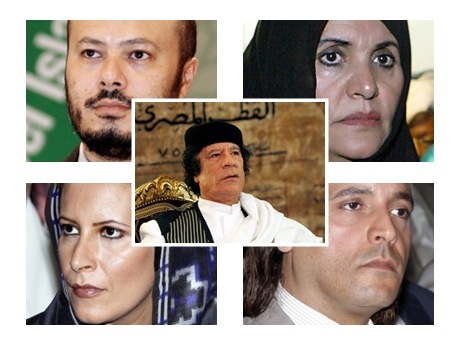 Kaddafi'nin ailesi Cezayir'de