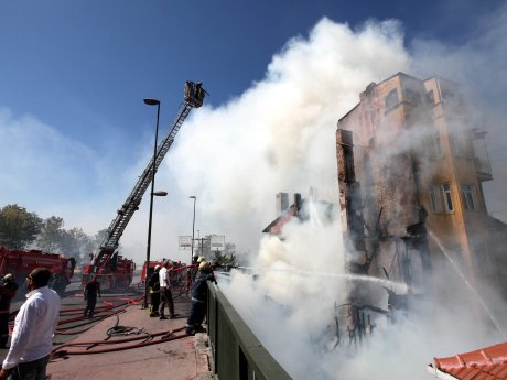 Beyoğlu'nda yangın (13.09.2011)