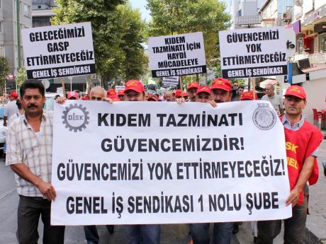 'Kıdem tazminatı geleceğimiz'