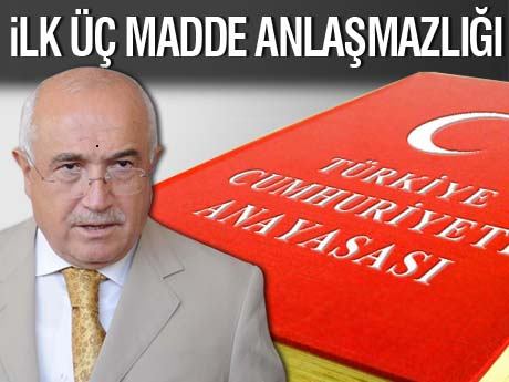 Anayasa'da anlaşma yok