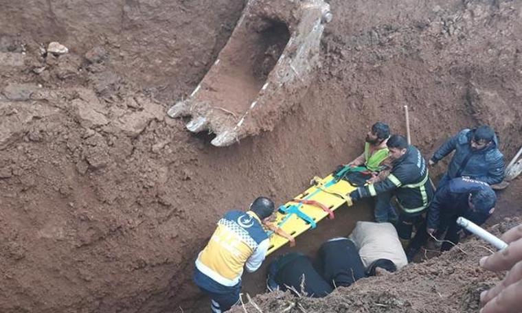 Toprak altında kalan işçi yaşamını yitirdi